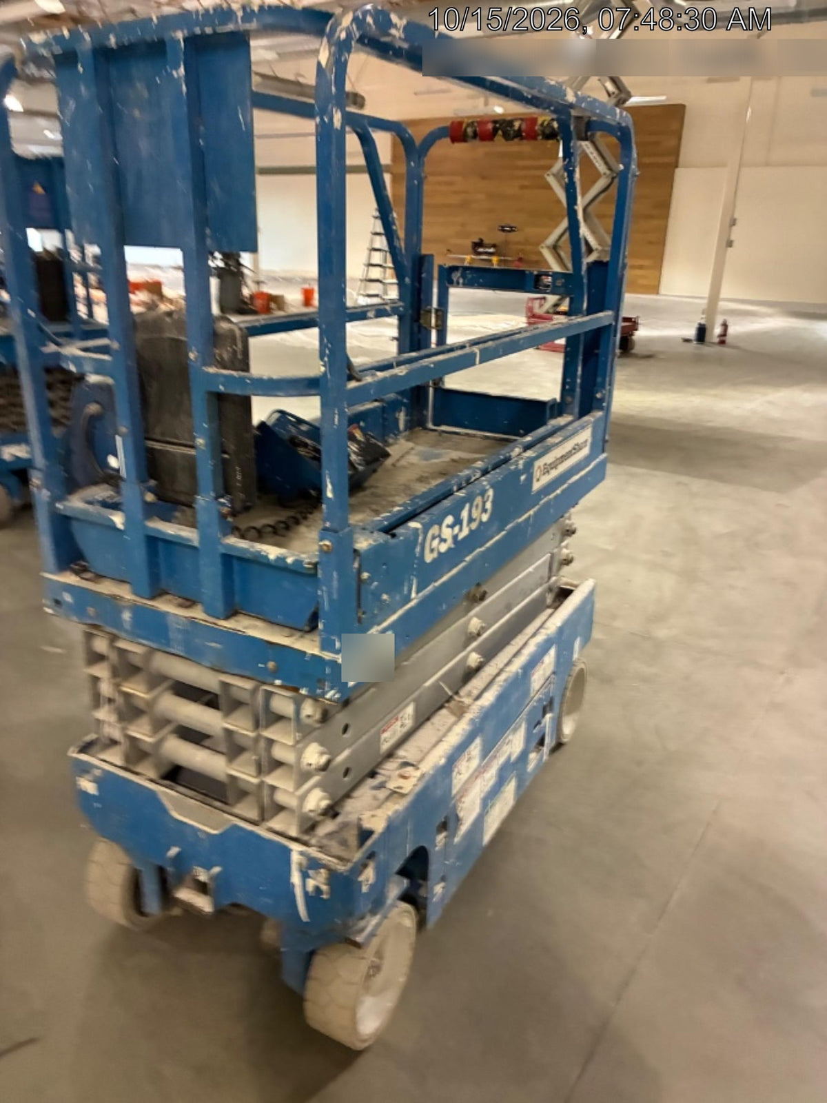 2019 Genie GS-1930 Half Height Swing Gate, 800W Inverter