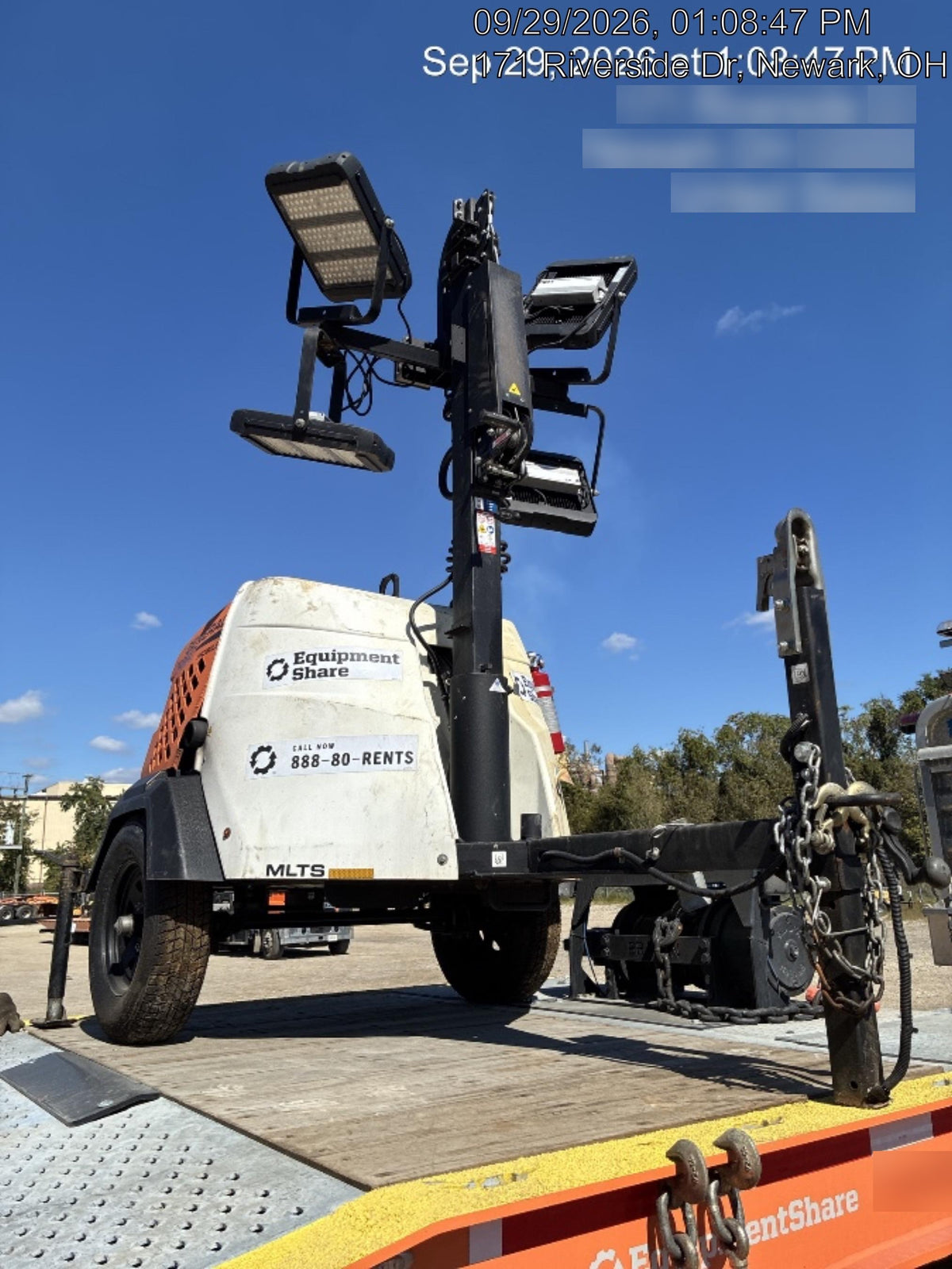 2024 Generac MLT2 Diesel, Flex Switch 120V Input, Powerzone Controller, 
(4) 320W LED Lights, 4kW Generator, 39.9 Gal Fuel Tank, 2" Ball, T3