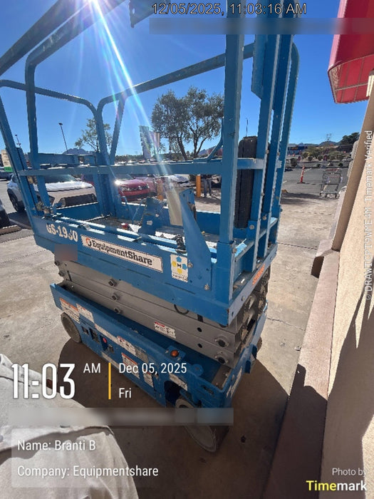 2019 Genie GS-1930 Half Height Swing Gate, 800W Inverter