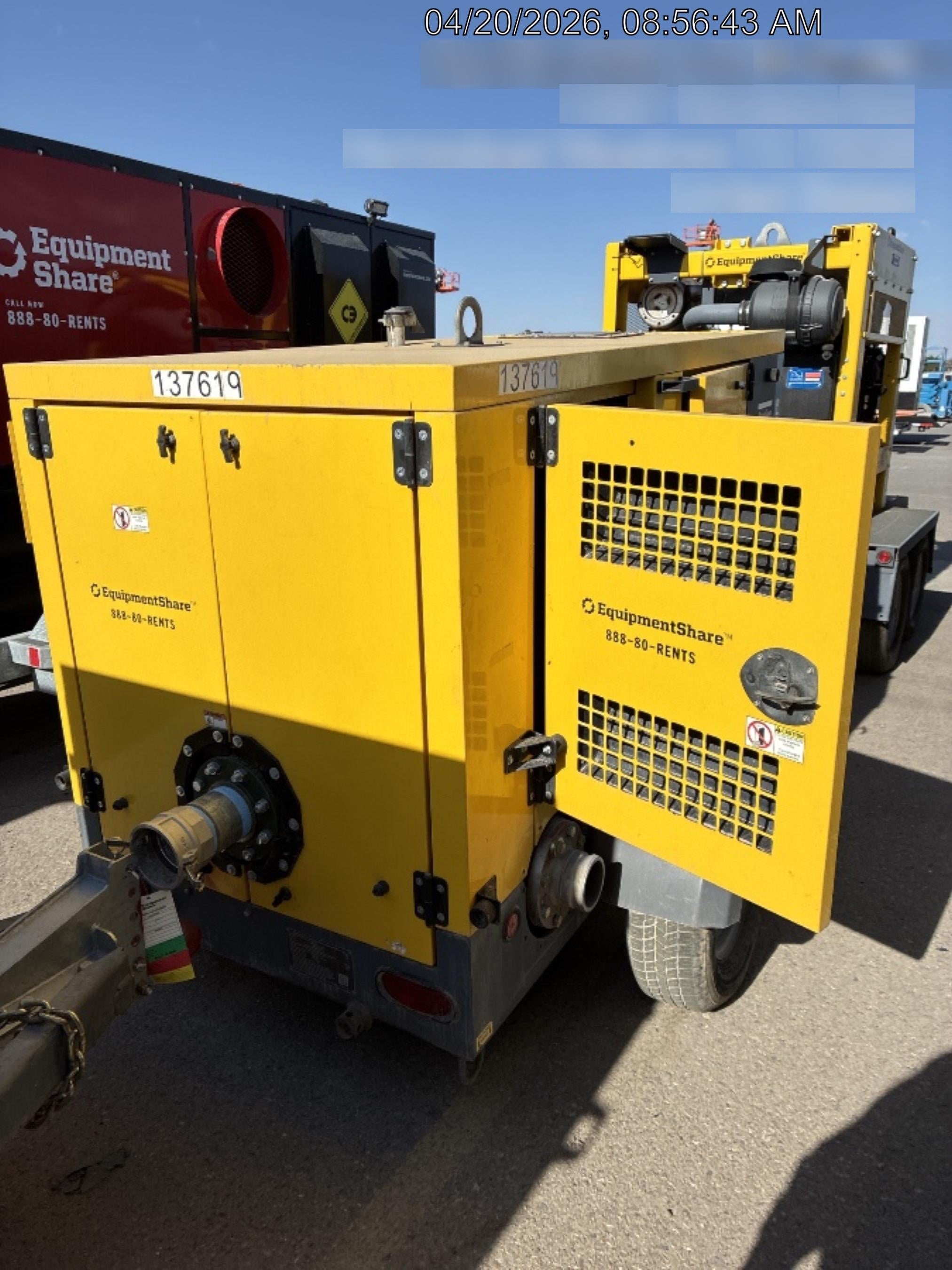 2021 ATLAS COPCO PAS 100 HF CS Enclosed