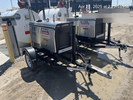 2024 Lincoln Electric LE400 Kubota V1505, Trlr, Cable Rack, Light Kit, ES Decals, T3