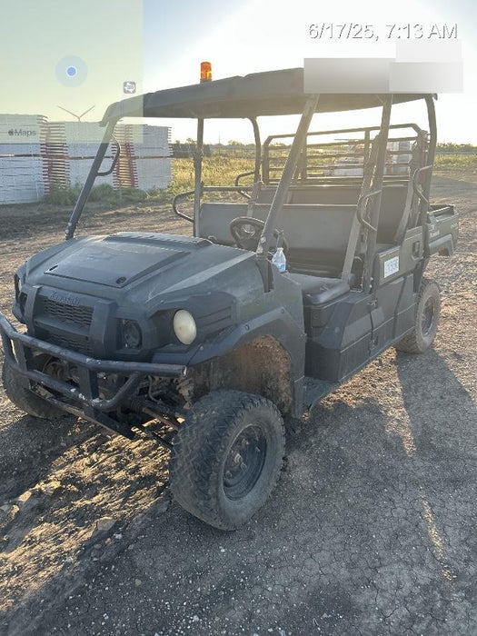 Kawasaki Mule PRO-DXT Kawasaki Mule PRO-DXT Diesel Utility Cart w/Alarm/Beacon, Hard Top, ES Track Hardware