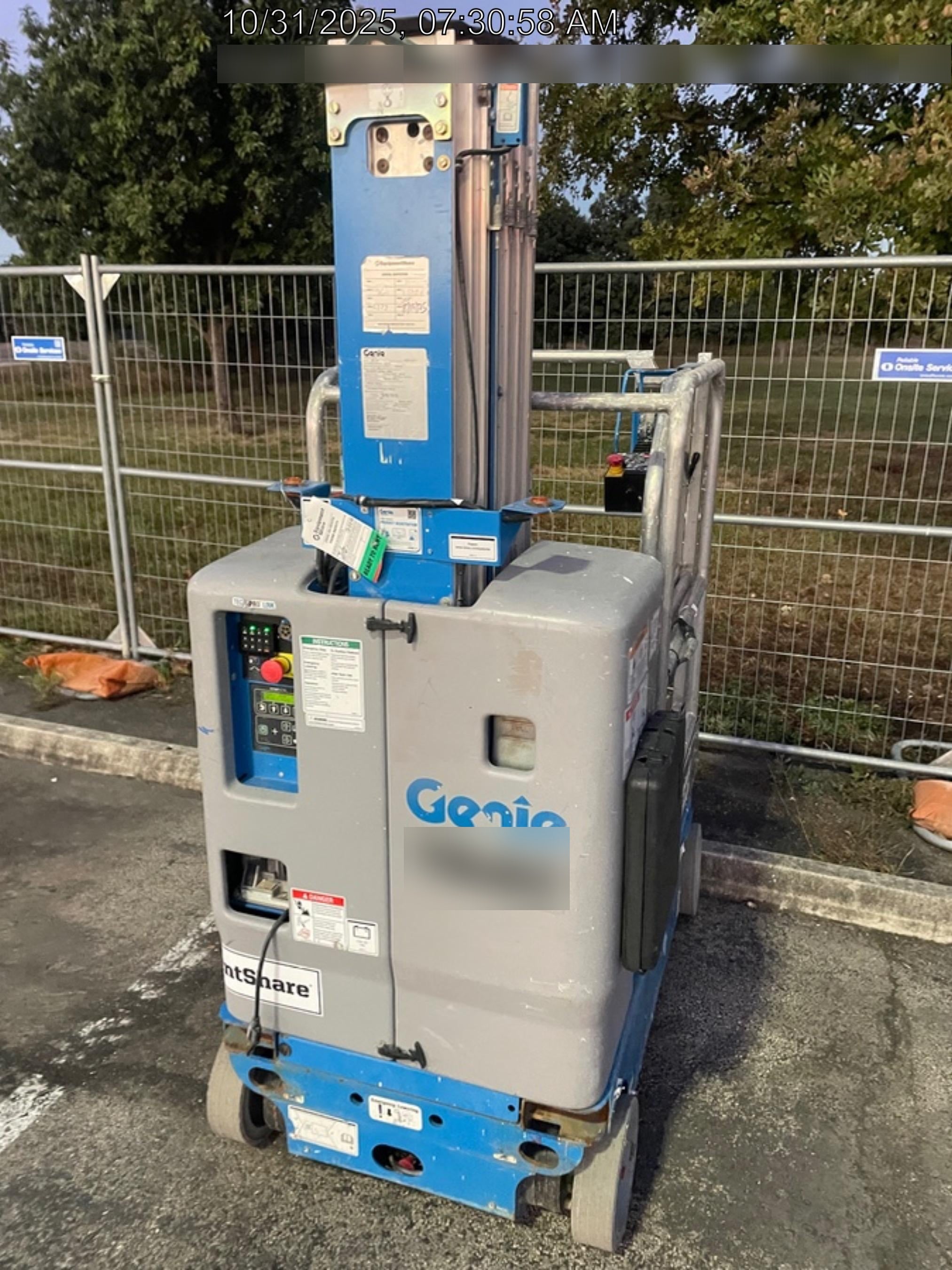 2018 GENIE GR-20