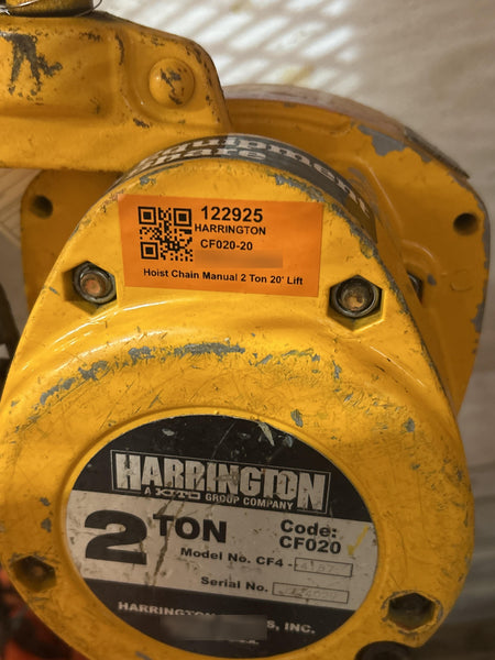 2020 HARRINGTON CF020-20