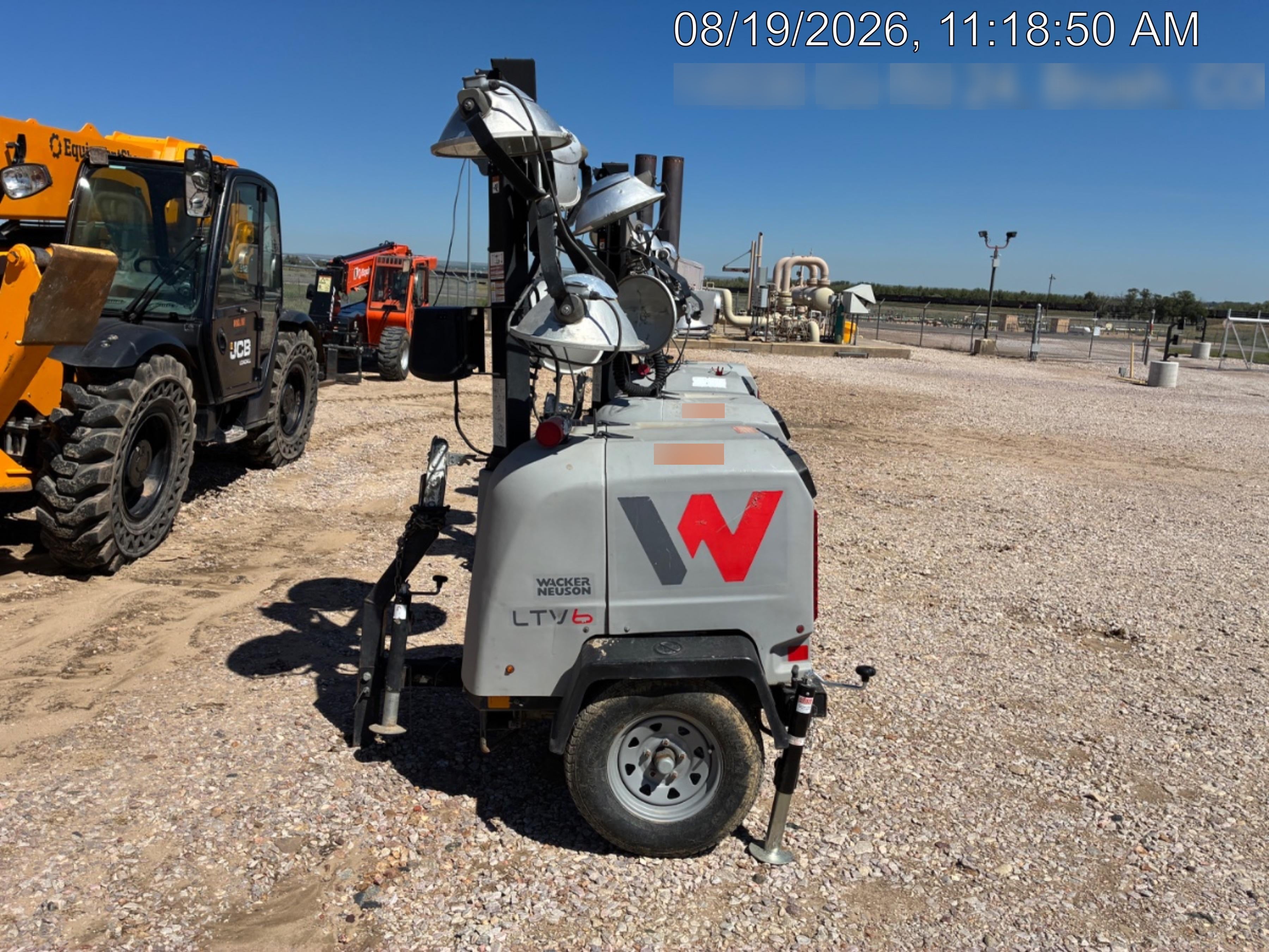 Wacker Neuson LTV6K-MH Power mast, 1100W MH
