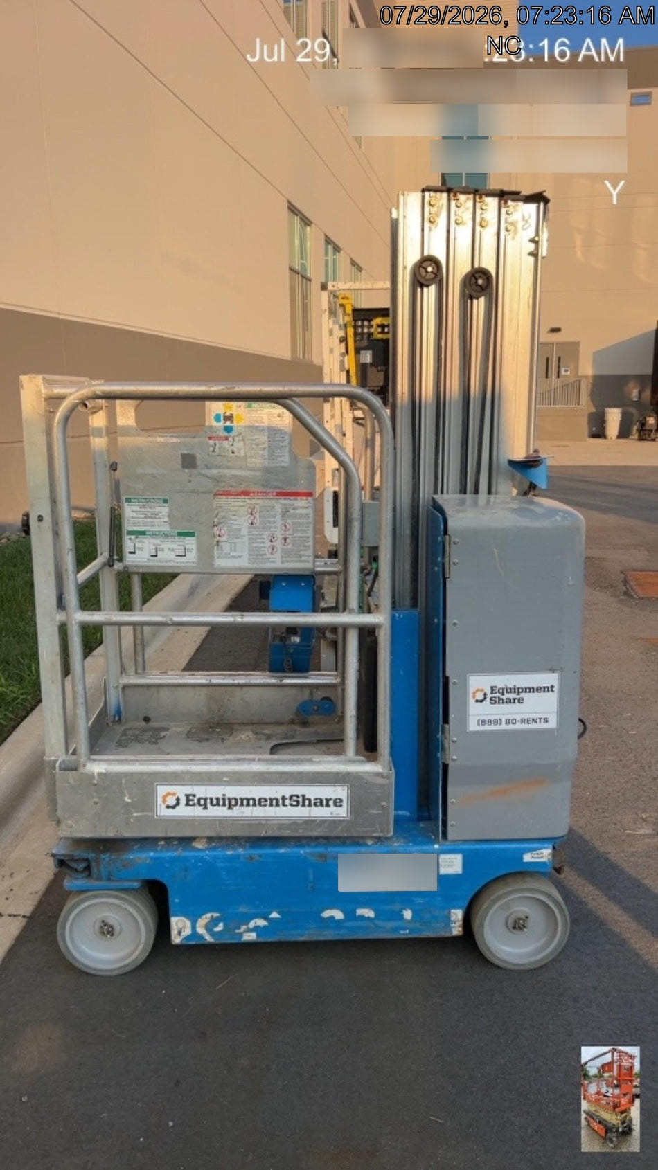 2018 GENIE GR-20
