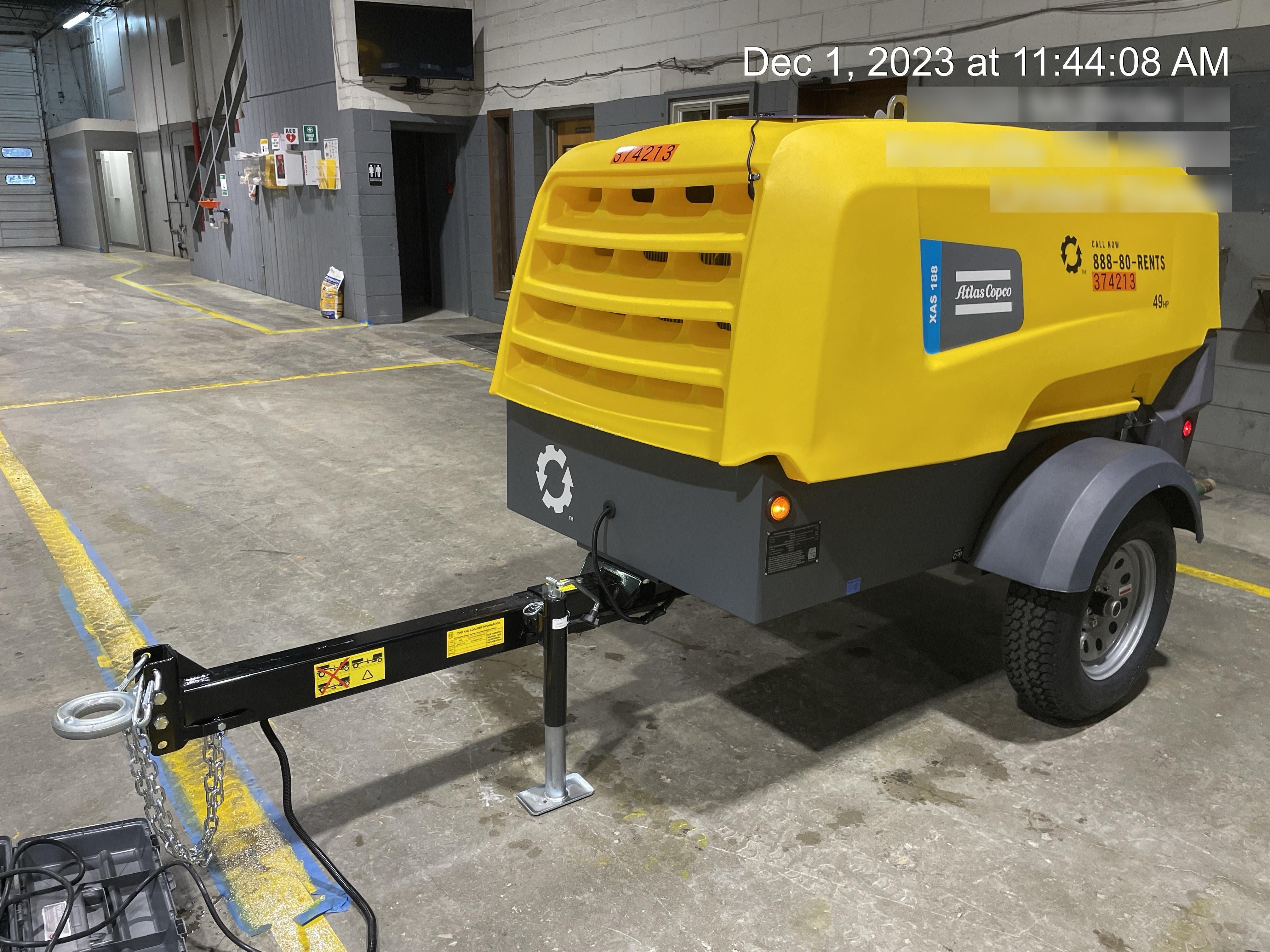 2023 ATLAS COPCO XAS188 CWK