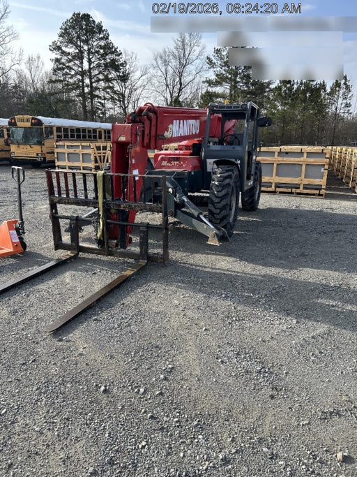 2018 Manitou MTA10055 MTA10055 - 74 HP T4, Canopy, Worklights/Strobe, Beacon, 66" Carriage, 60" Forks, Solid Tires, Lift Hook, Aux Hydraulics