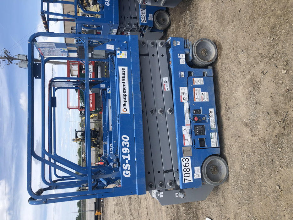 2020 Genie GS-1930 Fixed rails with chain entry gate - Pre A92.20