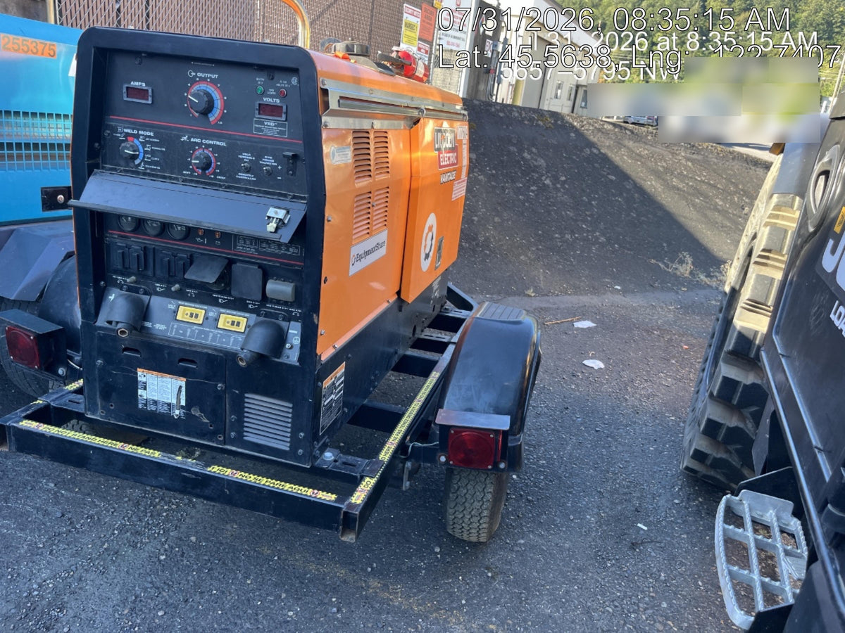 2021 Lincoln Electric Vantage 322 Vantage 322 Ready Pak 3 w/ Decals, ORANGE (includes trailer, cable rack, fender light kit) NO Telematics