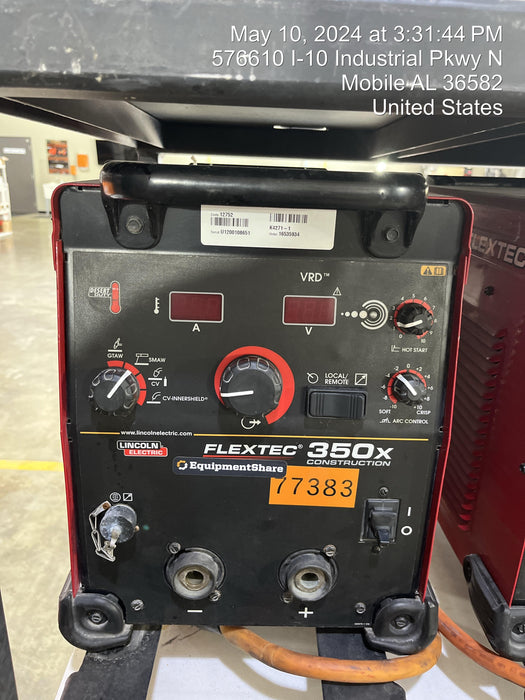 2020 LINCOLN ELECTRIC FLEXTEC 350X