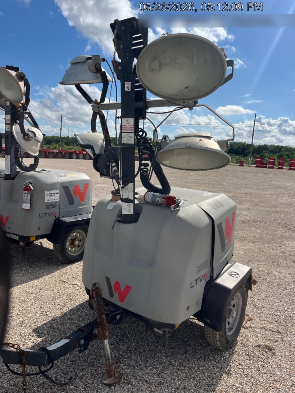 2018 Wacker Neuson LTV6L-MH Wacker Neuson LTV6L Towable Light Tower