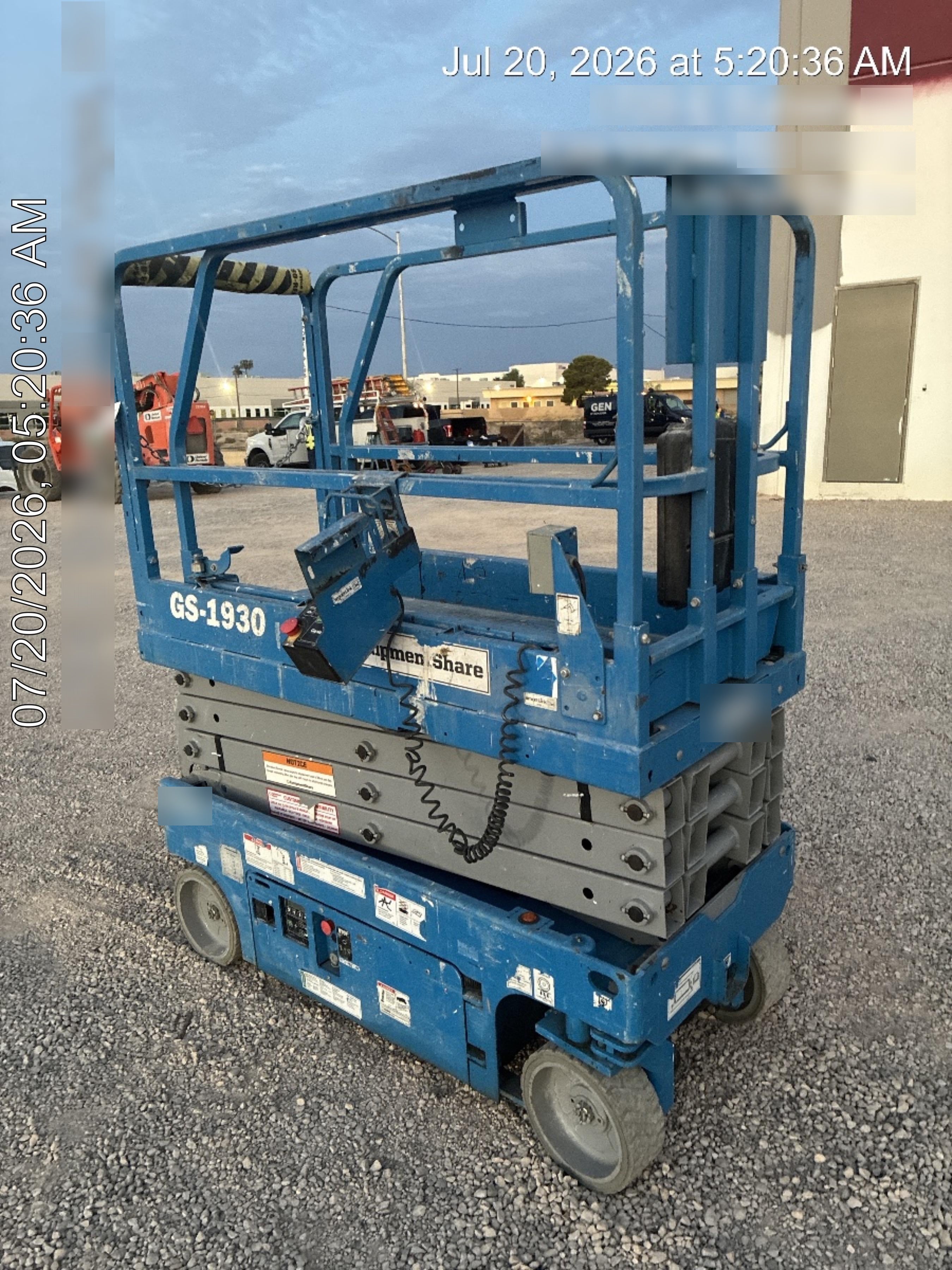 2020 Genie GS-1930 Standard Machine