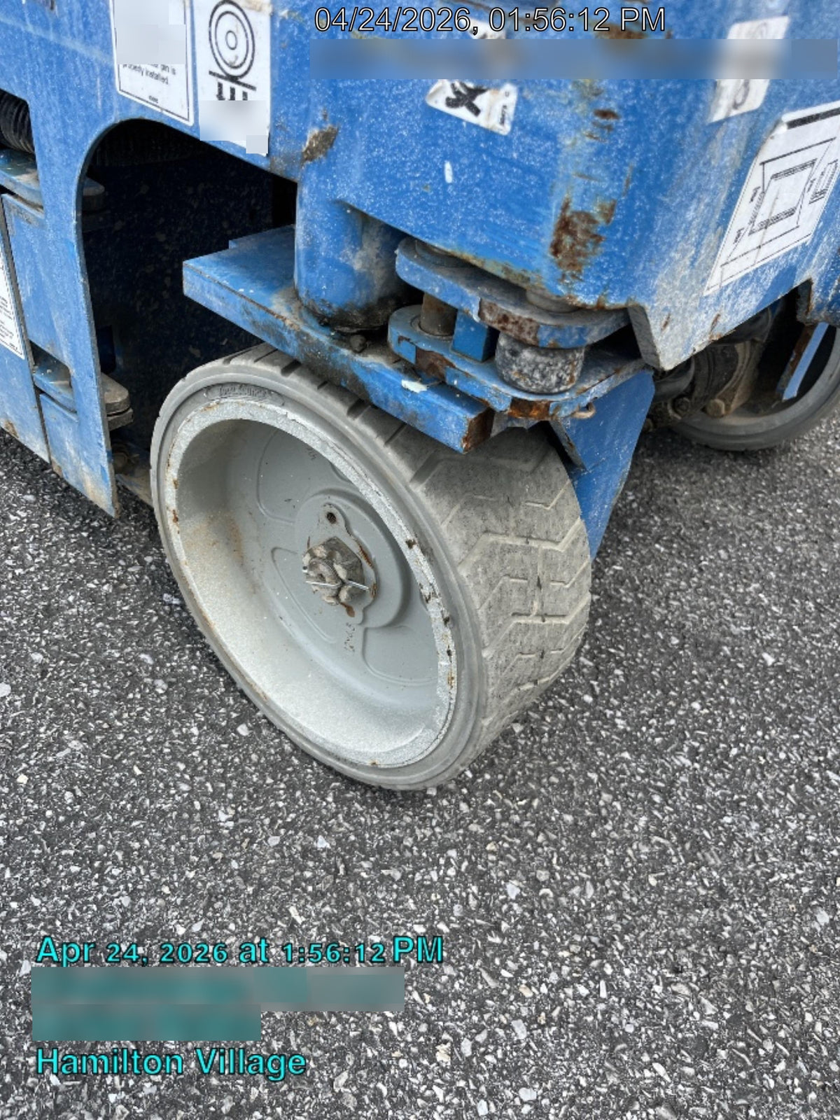 2020 Genie GS-1930 Solid Non Marking Tires, Beacon, Folding rails with half height swing gate
