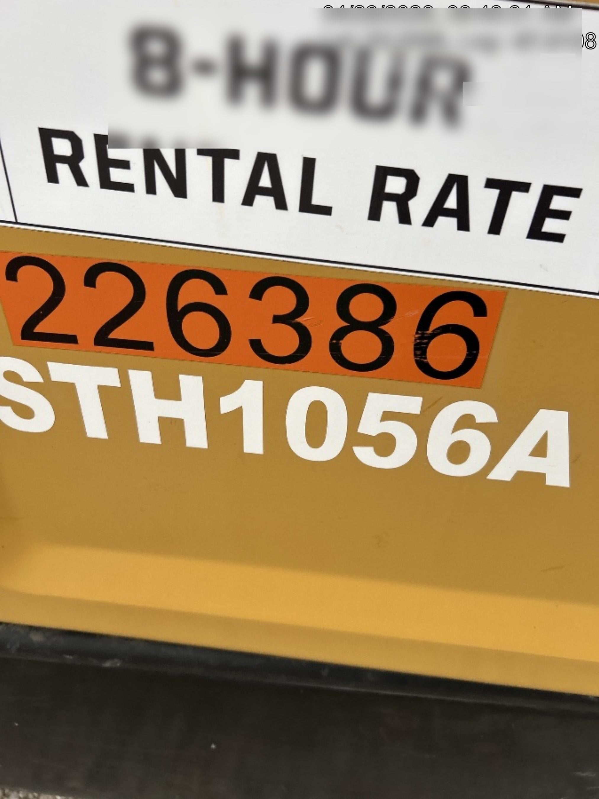 2022 SANY STH1056