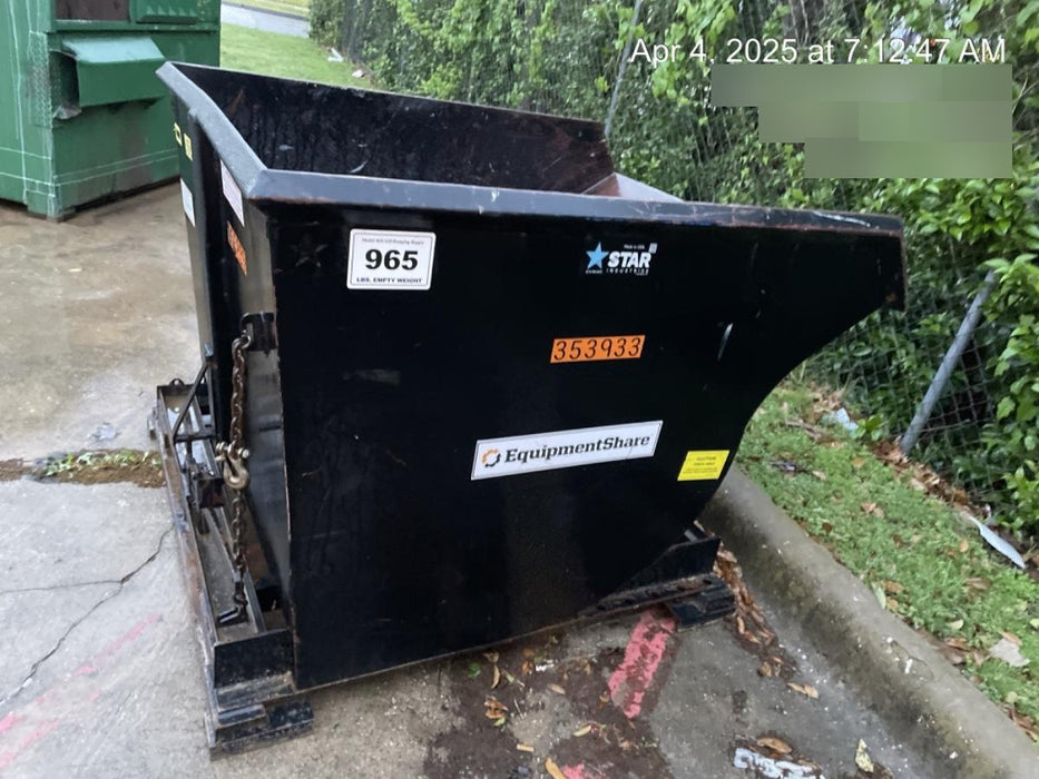 2023 STAR INDUSTRIES M-1820 - Self-Dump Hopper