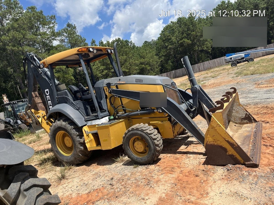 2020 John Deere 310LEP Canopy, 4WD, Standard Stick, Pilot Controls, 2 Way Hydraulics, TAG Manual QC