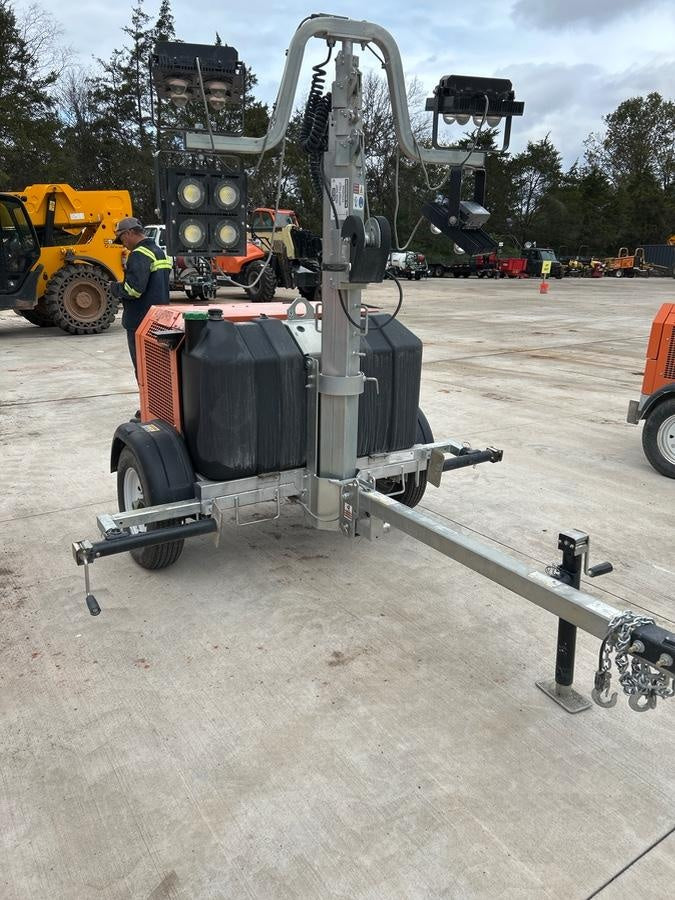 2024 Wanco WLTT-4MM4K Diesel, Deep Sea Controller, Shore Power Plug, Auto Start, (4) 350W LED Floodlights, 4kW Generator, 60 Gal Fuel Tank, 2" Ball, T3