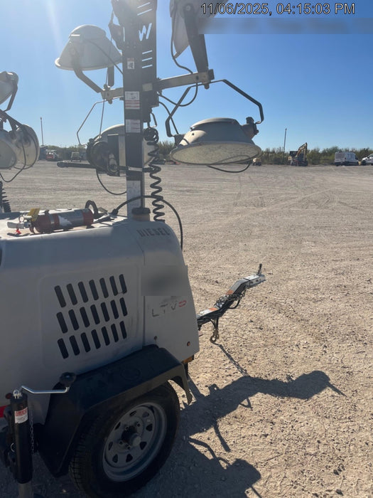 2018 Wacker Neuson LTV6L-MH Wacker Neuson LTV6L Mobile Light Tower w/Fuel Level Sensor Installed