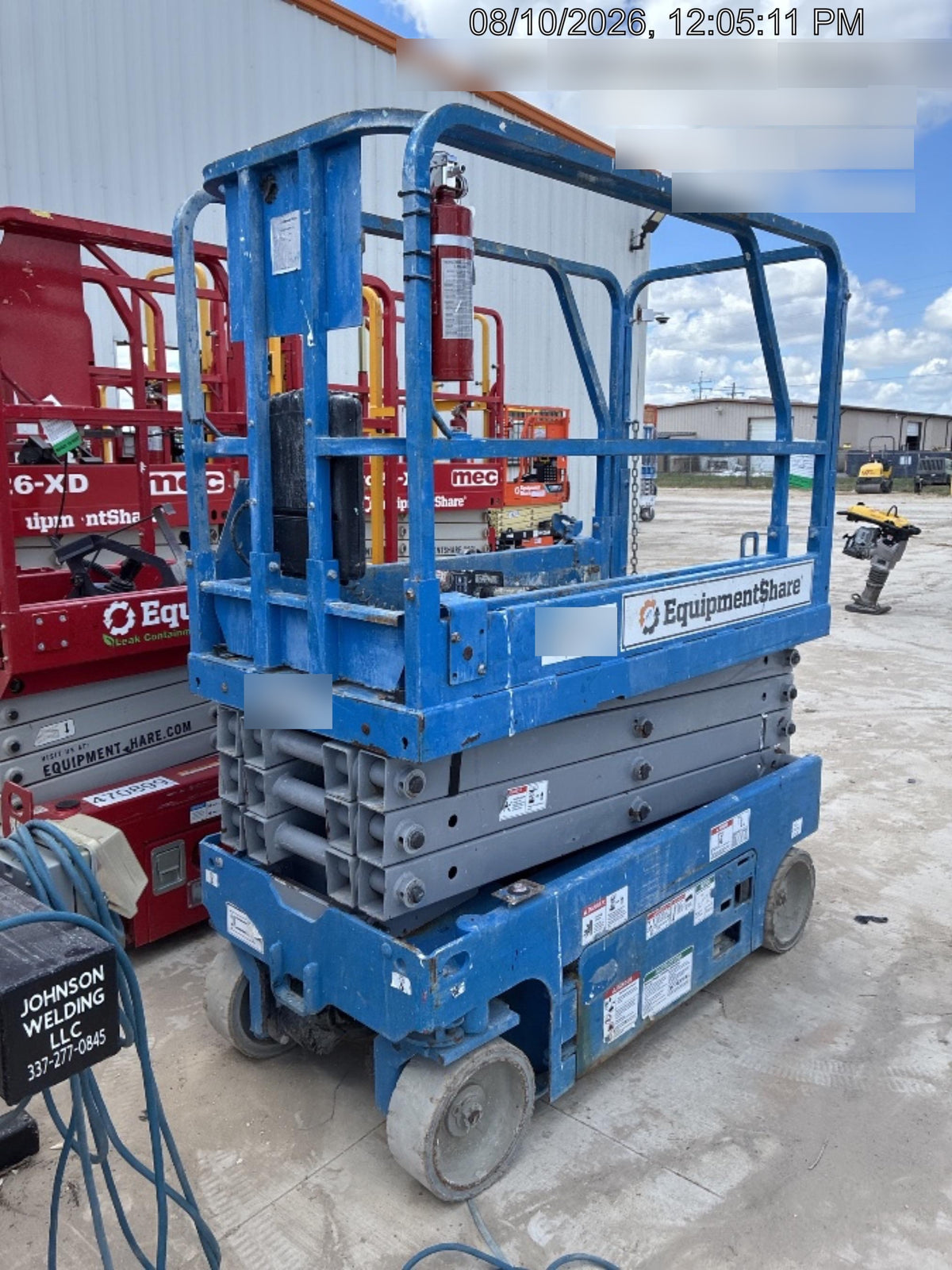 2019 Genie GS-1930 Fixed rails with chain Entry