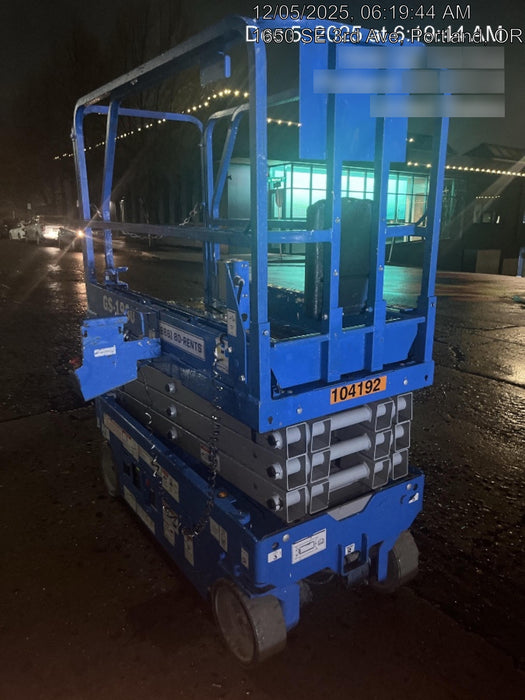 2020 Genie GS-1930 Standard Machine, 800W Inverter