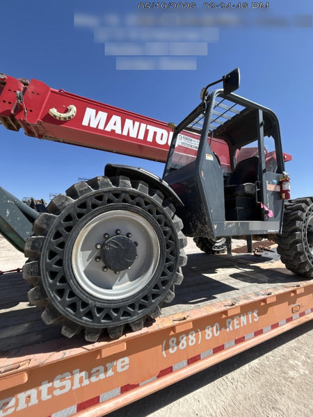 2018 Manitou MTA10055 MTA10055 - 120 HP T4, Canopy, Worklights/Strobe, Beacon, 66" Carriage, 60" Forks, Solid Tires, Lift Hook, Aux Hydraulics