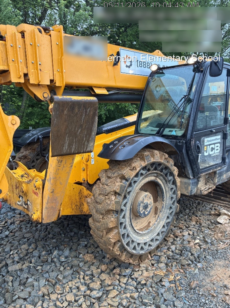 2020 JCB 510-56 Cab/Heat/Air, Solid Tires, Work Lights, Beacon, Aux Hydraulics, Back up Alarm, Lifting Eye, ES Decals