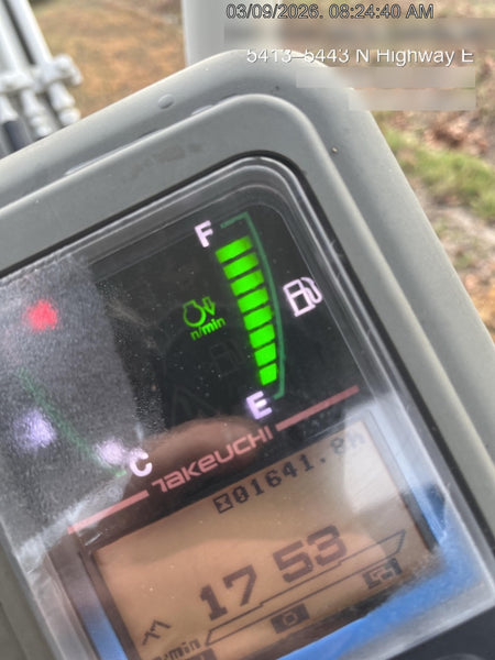 2019 Takeuchi TB240 Takeuchi TB240 Canopy w/Rubber Tracks, Auxiliary Hydraulics, Manual QC, Hydraulic Thumb, 12/18/24" Buckets