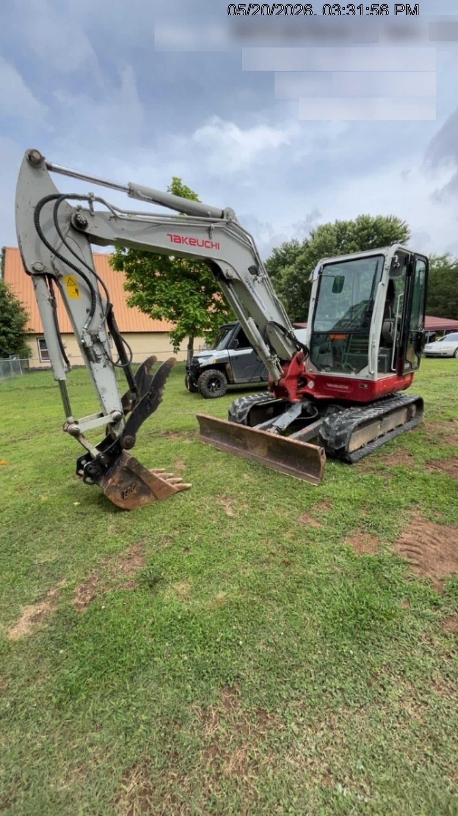 2020 TAKEUCHI TB260