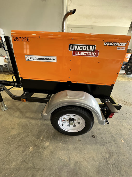 2022 Lincoln Electric LE400 Kubota V1505, Trlr, Cable Rack, Light Kit, ES Decals, T3