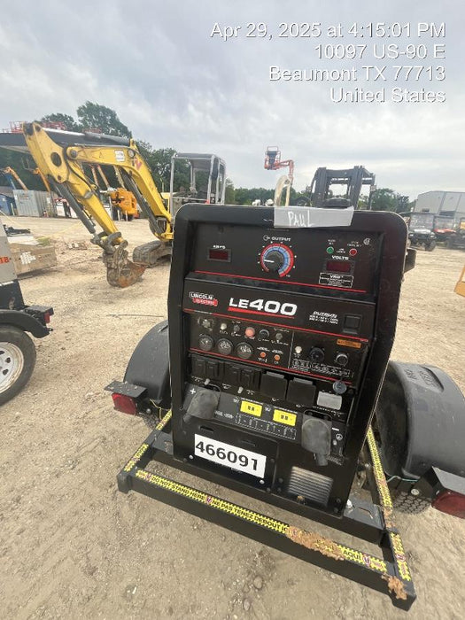 2024 Lincoln Electric LE400 Kubota V1505, Trlr, Cable Rack, Light Kit, ES Decals, T3