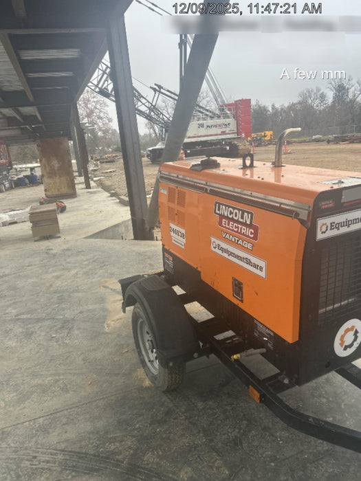 2022 Lincoln Electric LE400 Kubota V1505, Trlr, Cable Rack, Light Kit, ES Decals, T3