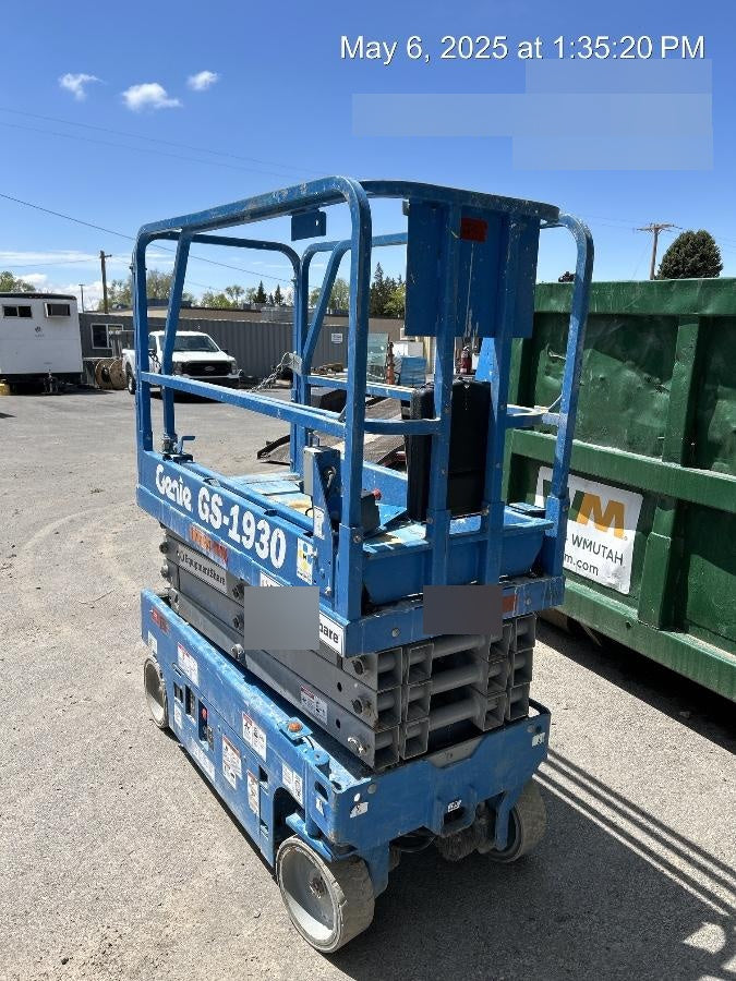 2018 Genie GS-1930 Genie GS-1930 w/Fixed Rail, Chain Entry