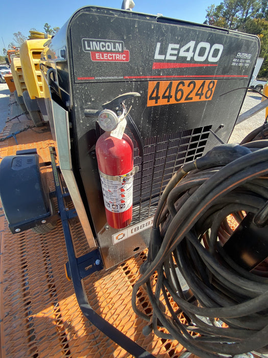 2024 Lincoln Electric LE400 Kubota V1505, Trlr, Cable Rack, Light Kit, ES Decals, T3