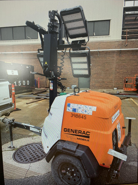 2024 Generac MLT2 Diesel, Flex Switch 120V Input, Powerzone Controller, 
(4) 320W LED Lights, 4kW Generator, 39.9 Gal Fuel Tank, 2" Ball, T3