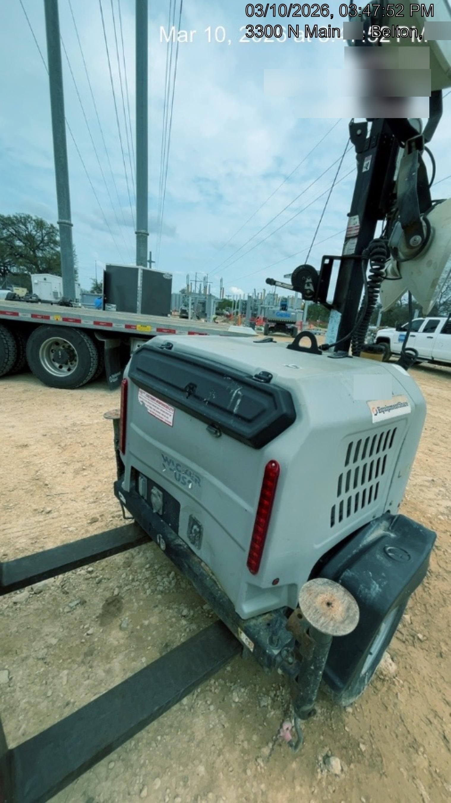 Wacker Neuson LTV6K-MH Wacker Neuson LTV6K Towable Light Tower