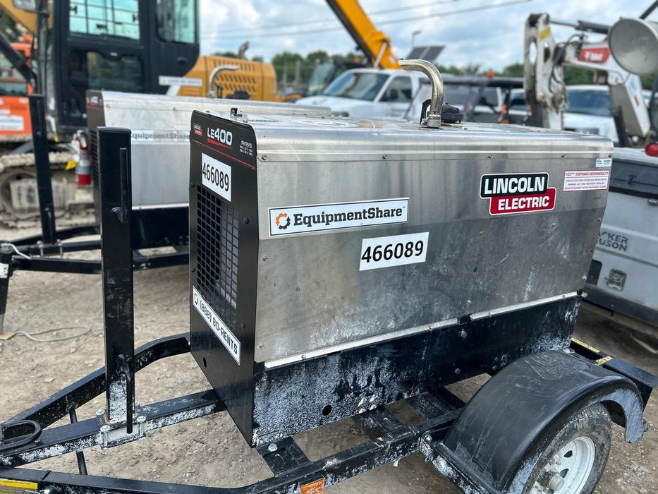 2024 Lincoln Electric LE400 Kubota V1505, Trlr, Cable Rack, Light Kit, ES Decals, T3