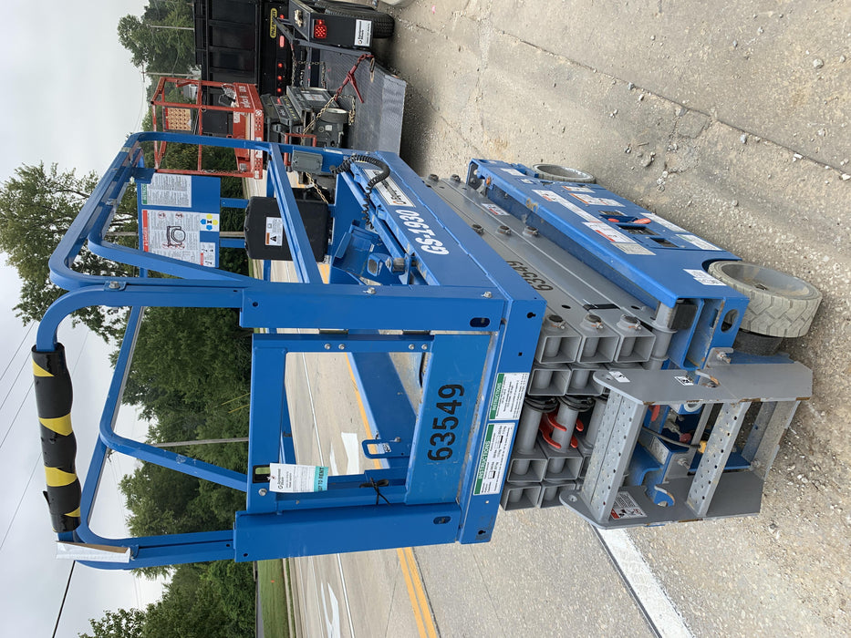 2020 Genie GS-1930 Solid Non Marking Tires, Beacon, Folding rails with half height swing gate