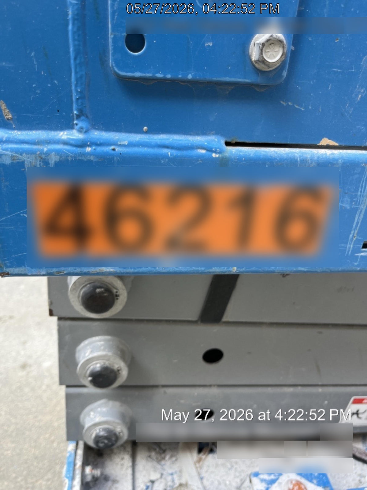 2019 Genie GS-1930 Fixed rails with chain Entry