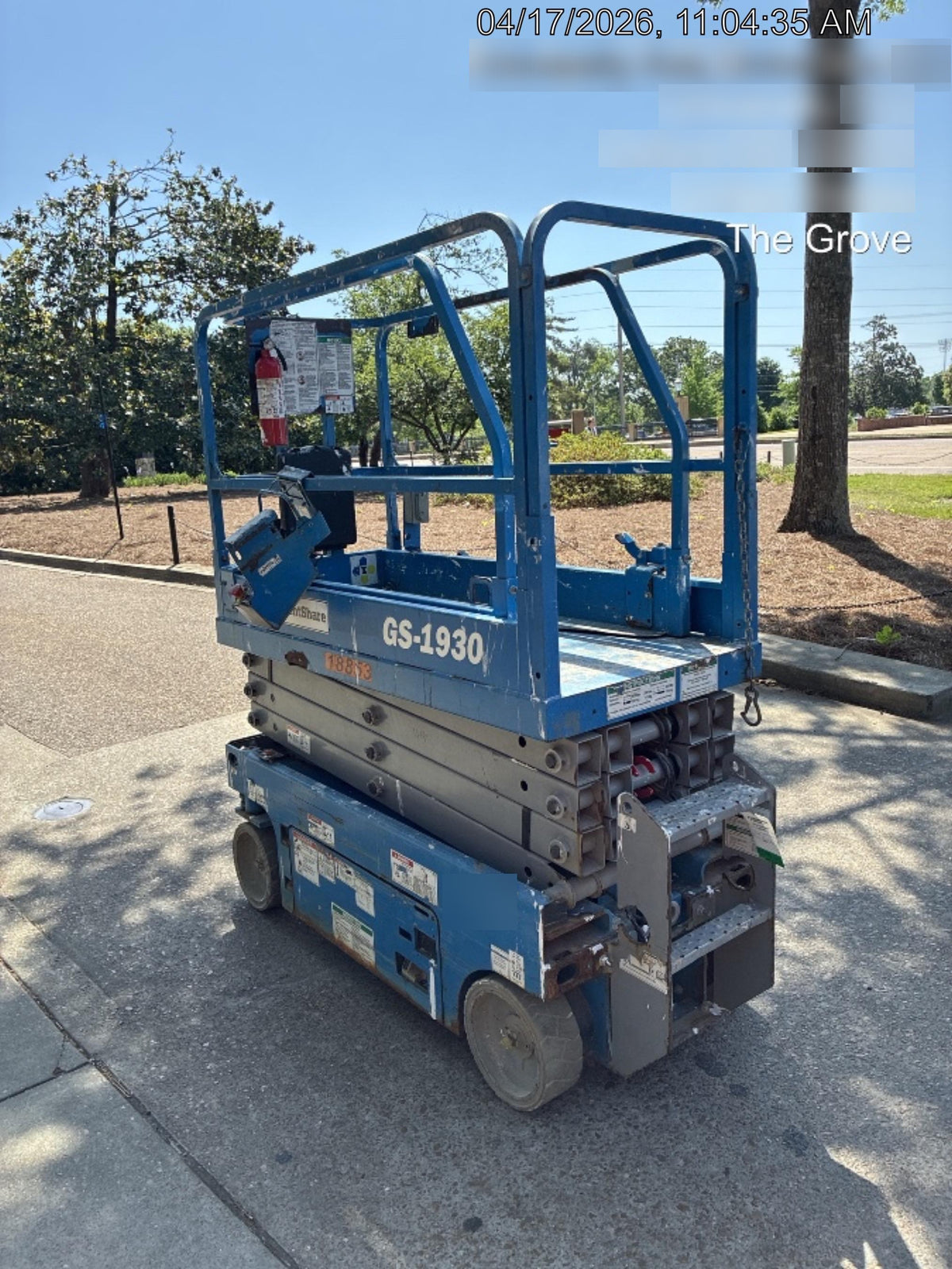 2018 Genie GS-1930 Genie GS-1930 Scissor Lift w/Standard Options