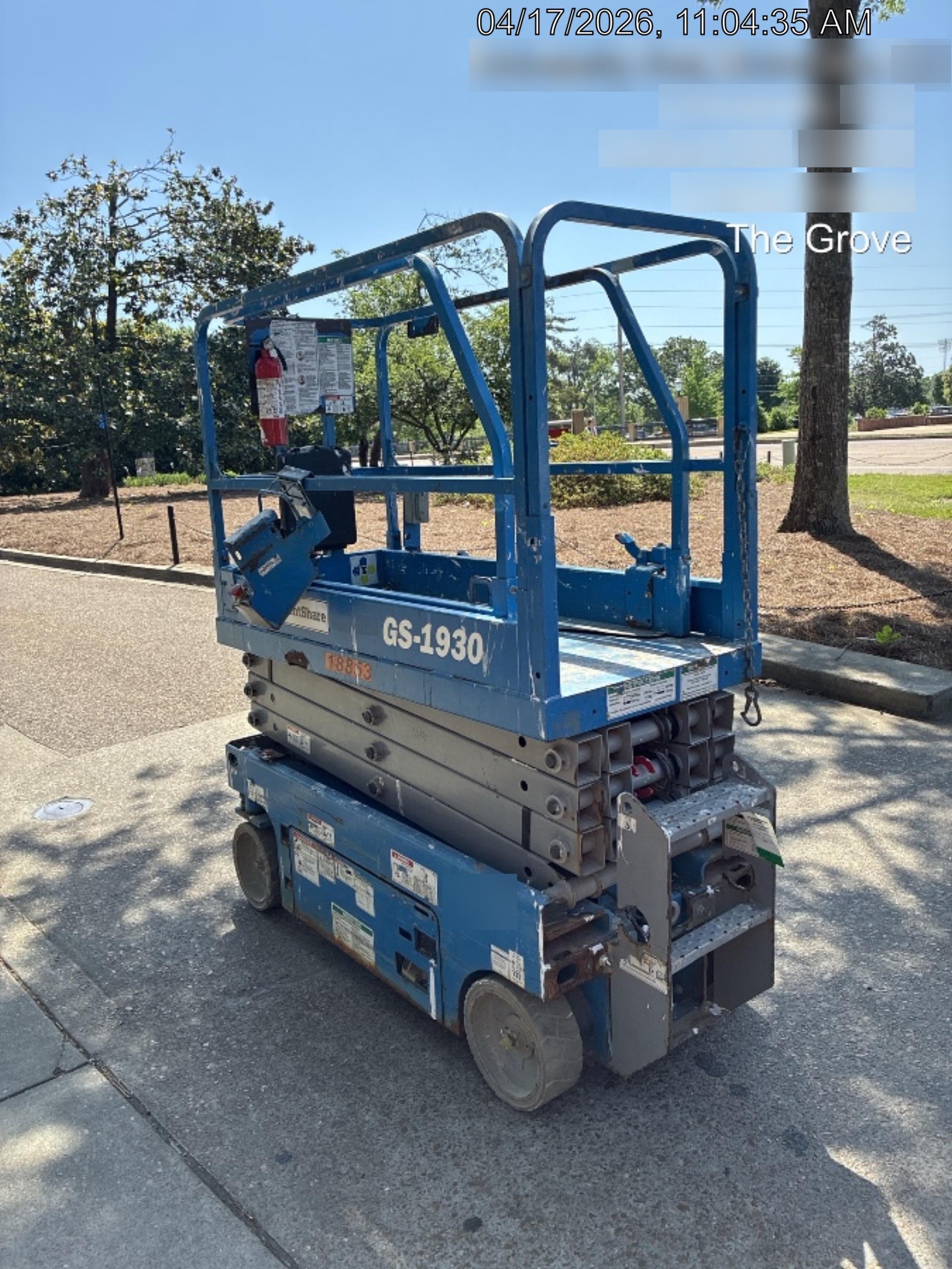 2018 Genie GS-1930 Genie GS-1930 Scissor Lift w/Standard Options