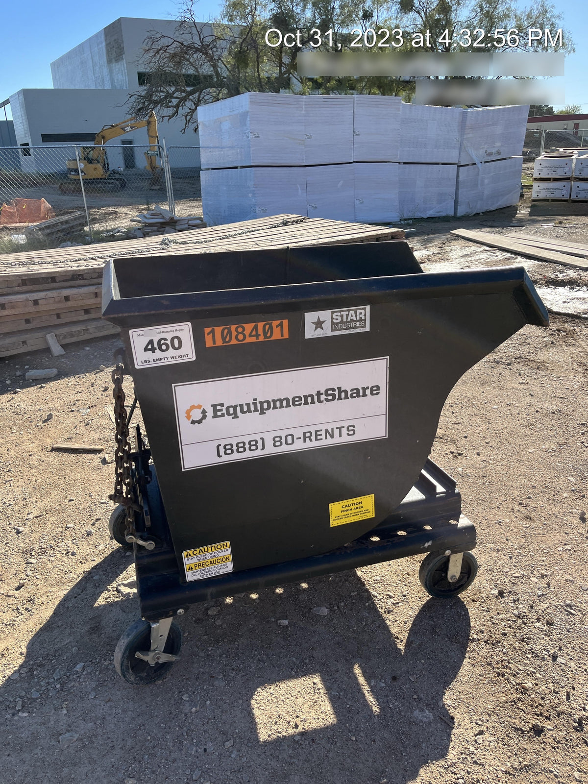 2020 STAR INDUSTRIES 1805N Hopper