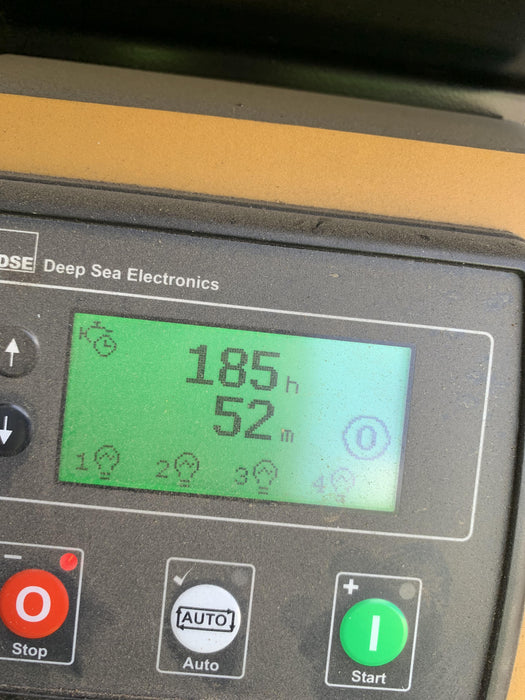 2021 Allmand NLV3GR (4) LED Light Fixture 350W, 23' Vertical Mast, 3kW Prime, Towable, Deep Sea L401, Leveling Jacks, Yanmar T4F 5.8hp