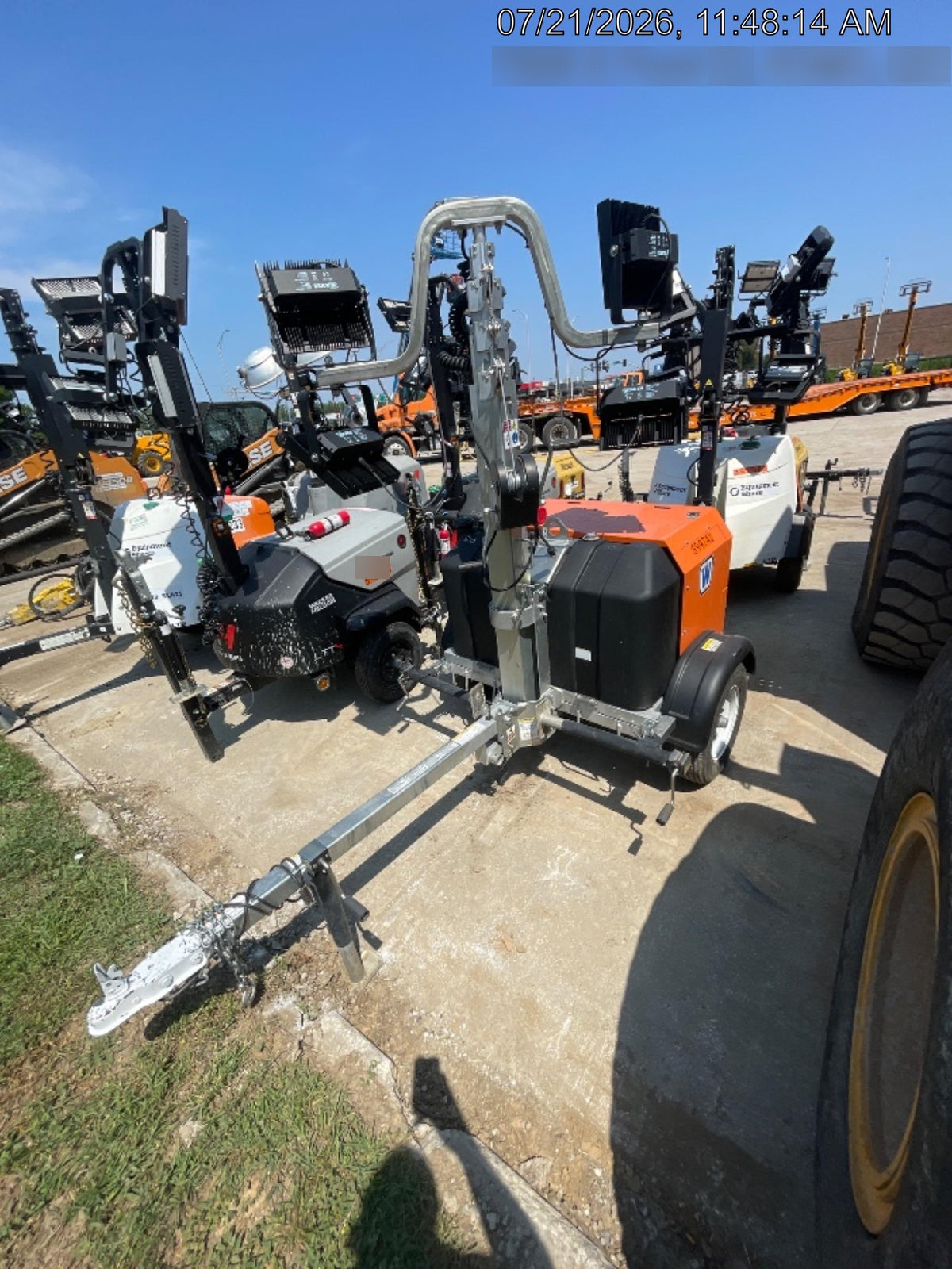 2024 Wanco WLTT-4MM4K Diesel, Deep Sea Controller, Shore Power Plug, Auto Start, (4) 350W LED Floodlights, 4kW Generator, 60 Gal Fuel Tank, 2" Ball, T3