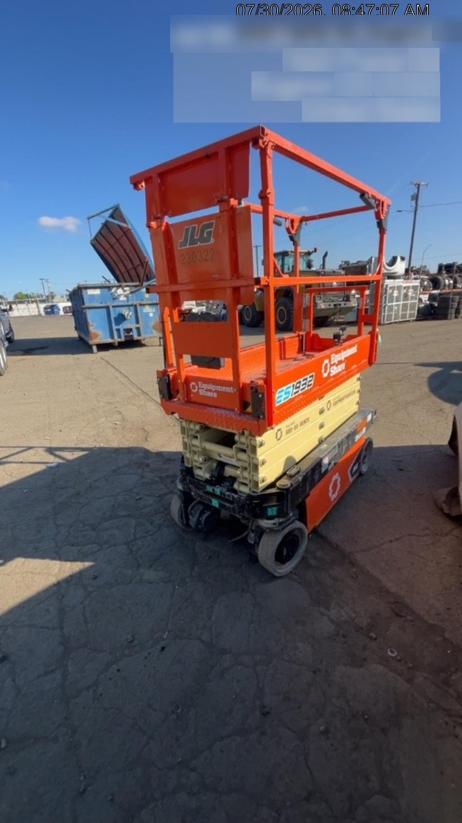 2022 JLG ES1932