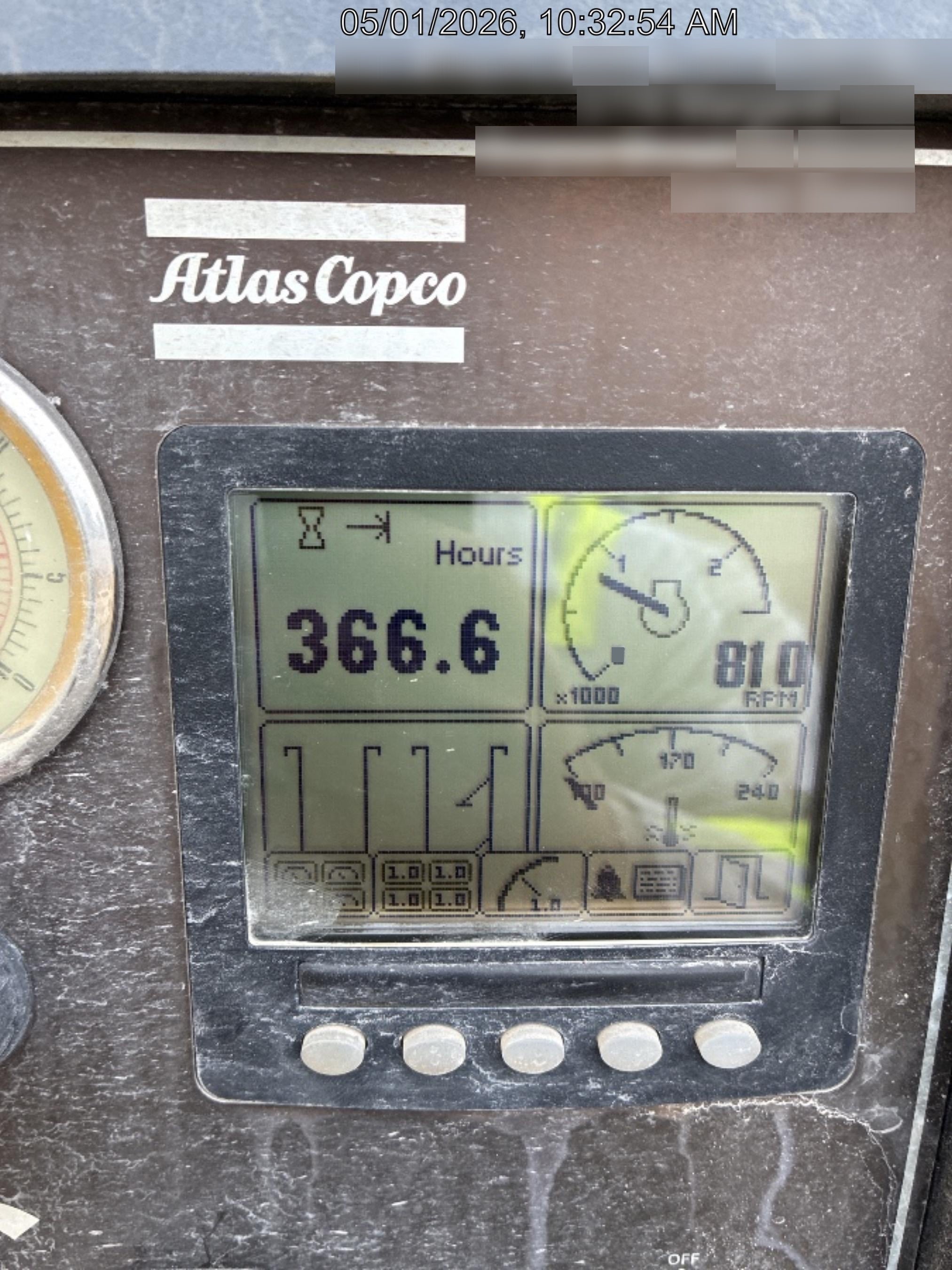2021 ATLAS COPCO PAC H64 JD