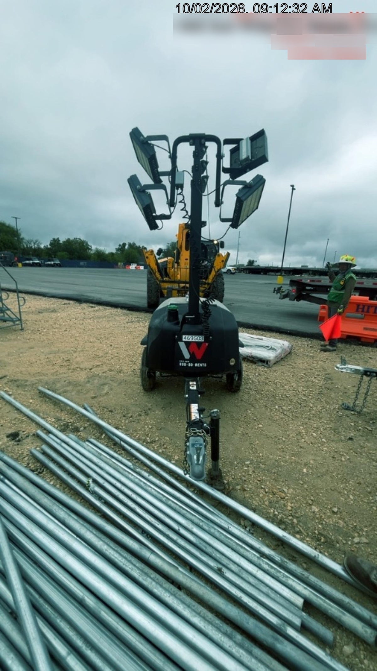 2024 Wacker Neuson LTT4 Diesel, Kohler KDW702, Deep Sea Controller, Auto Start, LED 320W, Bypass Outlet, T3