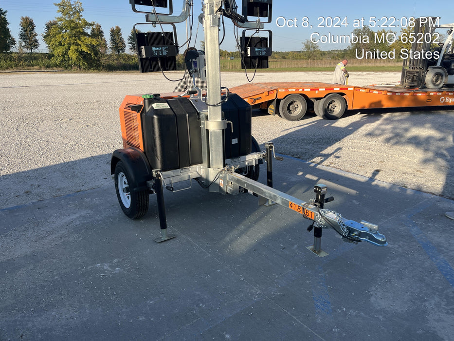 2024 Wanco WLTT-4MM4K Diesel, Deep Sea Controller, Shore Power Plug, Auto Start, (4) 350W LED Floodlights, 4kW Generator, 60 Gal Fuel Tank, 2" Ball, T3