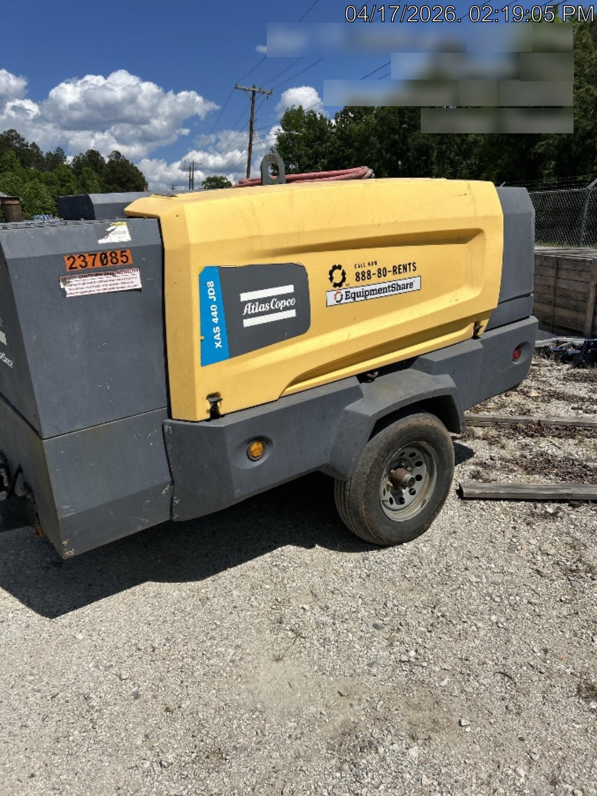 2022 ATLAS COPCO XAS440