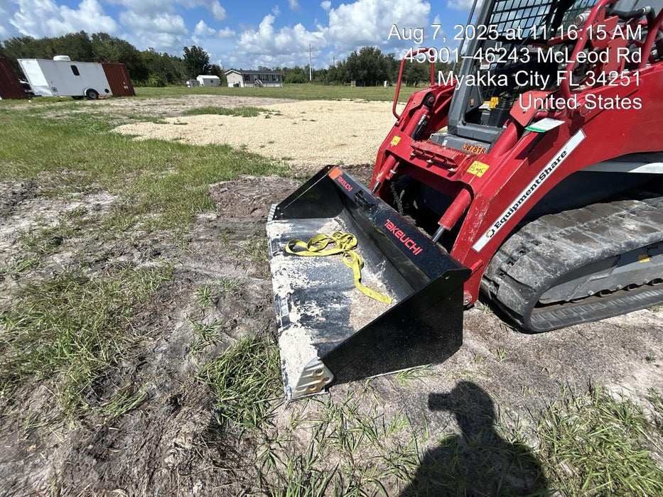 2025 TAKEUCHI 80" Smooth Bucket - Takeuchi